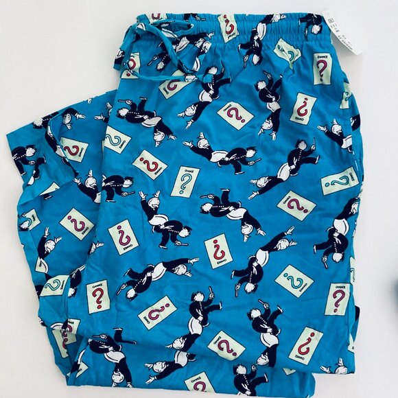 MONOPOLY Men's Pajama Lounge Pants NWT Size XL 40-42 - Picture 2 of 7